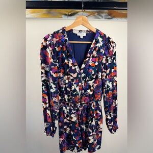 Evereve Long Sleeve Floral Romper – Size S